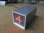 Single LED Matrix Arduino Flip Clock