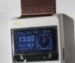 SMALL 3D-printed OLED Wrist-Watch