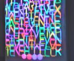 Word Clock Controlled by 114 Servos