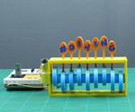 3D Printed Camshaft Text Display Using Evive(Arduino Embedded Platform)