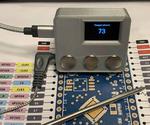 ESP32 NTP Temperature Probe Cooking Thermometer With Steinhart-Hart Correction and Temperature Alarm.