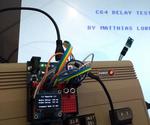 Video/Audio Delay Test Arduino Leonardo + TSL 2561 (Light Sensor) + OLED 1306 Display 12864