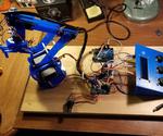 Arduino Controlled Robotic Arm W/ 6 Degrees of Freedom
