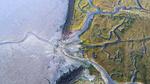 Producing electricity at estuaries using light and osmosis