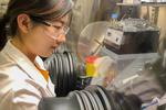 Quantum rebar: Quantum dots enhance stability of solar-harvesting perovskite crystals