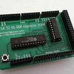 Arduino MEGA 2560 32Kb RAM shield