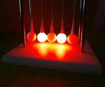 RGB LED Newtons Cradle