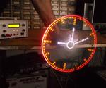 Analog Style Led POV Clock With Arduino Nano