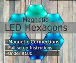Magnetic LED Hexagons