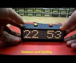 Arduino Nano Mini LED Matrix Clock