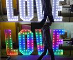 Big LOVE Sign Marquee Letters