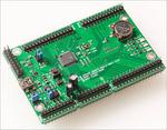 A development board for an STM32G081 MCU