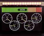 MegaSquirt Digital Dashboard Display
