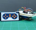 Mobile Controlled ESP32 Two-Wheel Drive Robot
