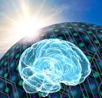Photovoltaic technology to power synaptic- and neuronal-like devices