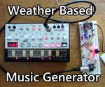 Weather Based Music Generator (ESP8266 Based Midi Generator)