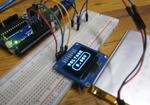 Arduino Voltmeter using SH1106 OLED display