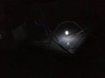 Device generates light using the cold night sky