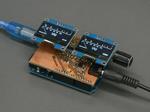 OLED display audio VU meter – AVR/Arduino project