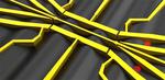 Quantum state of single electrons controlled by ‘surfing’ on sound waves