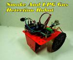 Smoke and LPG Gas Detection Robot