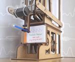 Harmonic Analyzer : Mechanical Lasercut Signal Plotter