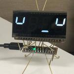CircuitPython 7-Segment Character Clock
