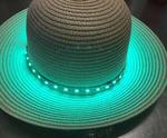 Arduino Buzzer/Light Temperature Alert Hat Prototype