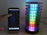 HDD Platters Lamp