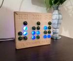 Binary Desk Clock