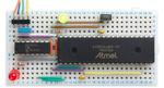 Minimal ATmega4809 on a Breadboard