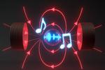 Cooling magnets with sound