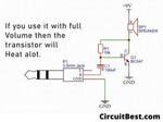 Simple Basic audio amplifier with BC547 Amplifier