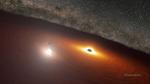 Spitzer Telescope Reveals the Precise Timing of a Black Hole Dance