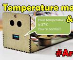 Temperature Measuring Automatic & Voice Inform