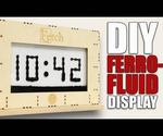Mesmerizing Ferrofluid-Display: Silently Controlled by Electromagnets