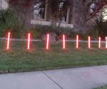 Wi-Fi-Controlled WS2812B Individually-Addressable LED Yard-Stake Lights for an E1.31 Light-show