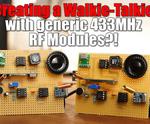 DIY Walkie-Talkie With Generic 433MHz RF Modules