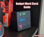 Budget Arduino RGB Word Clock!