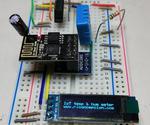 IoT Temperature & Humidity Meter With OLED Screen
