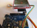 Arduino to Nokia 84x48 LCD Heartbeat Display