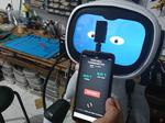 Portable Thermometer with Android Device