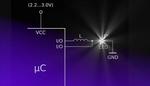 LED Booster for Microcontrollers