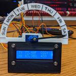 Pandemic Dayclock with Indoor Air Quality Sensors