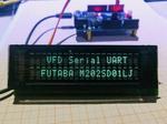 VFD Serial Futaba M202SD01 Arduino