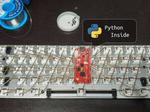A Hand-wired USB and Bluetooth Keyboard Powered by Python