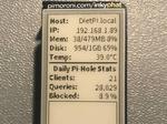 Pi-hole einkt display