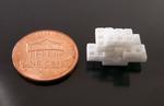 Lego-inspired bone and soft tissue repair with tiny, 3D-printed bricks