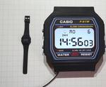 Iconic CASIO F-91W Wall/Desk Size