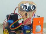 Automatic UV-C disinfection robot